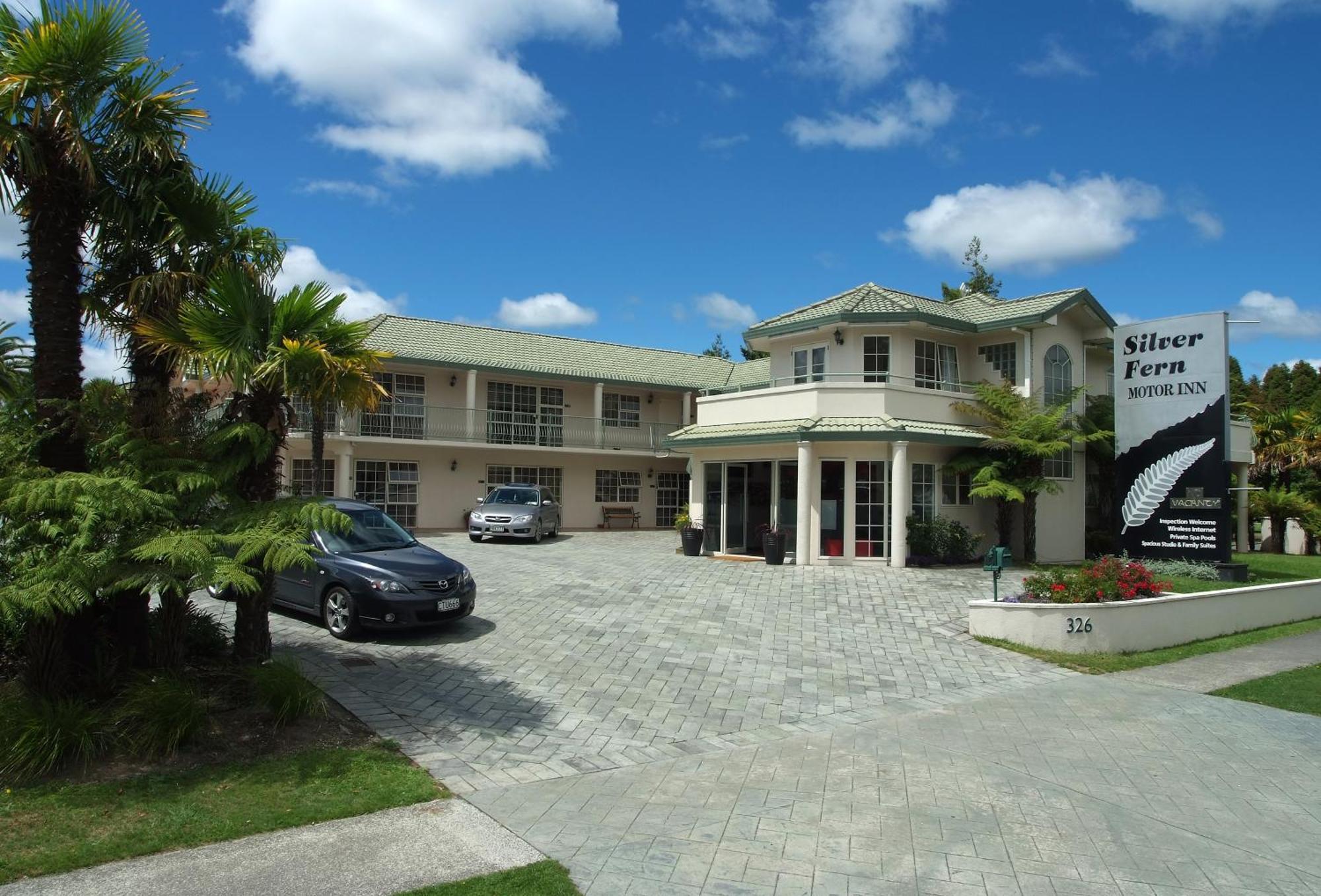 Silver Fern Rotorua Suites & Spa מראה חיצוני תמונה Silver Fern Lodge